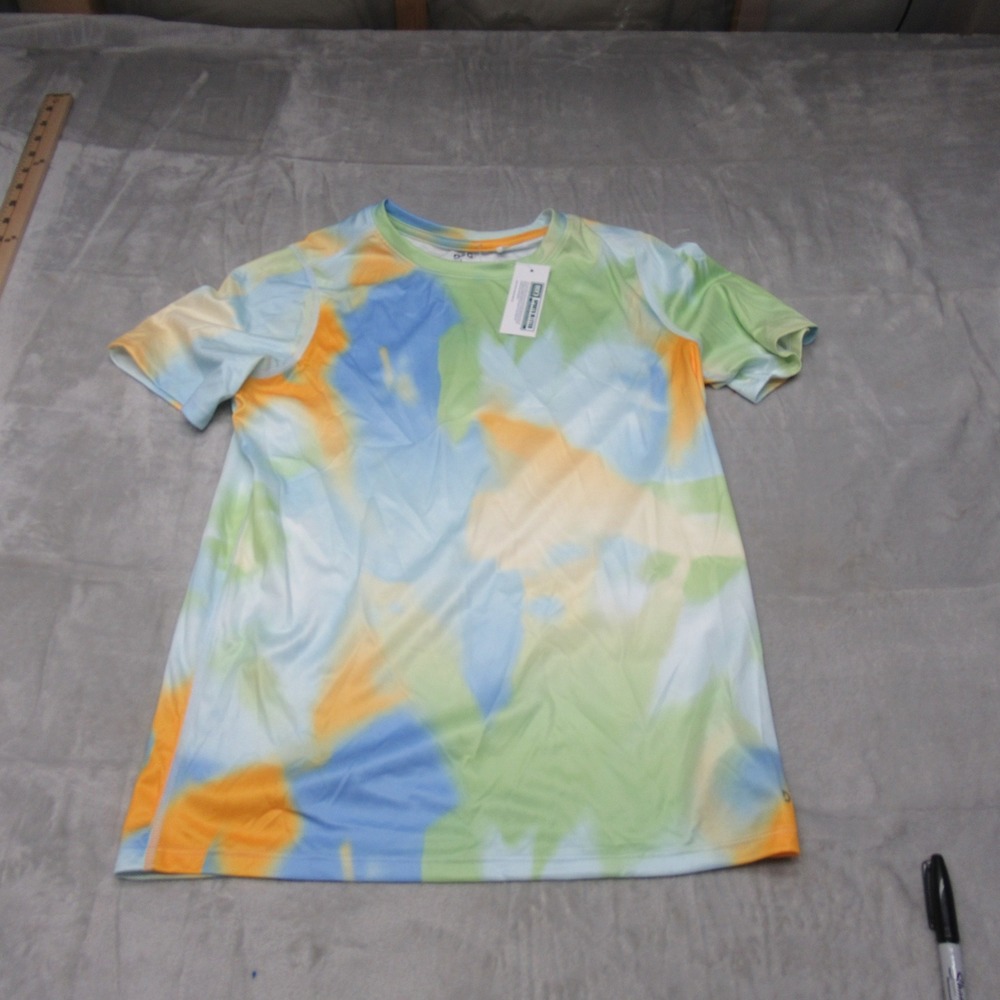 DSG Shirt Boys Large TieDye Printed Movemnet Tee Lightweight Athletic NEW
